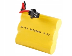 Ni-CD 700mAh 3,6V - vhodné do stavebnic Double Eagle