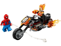 LEGO Marvel - Spider-Man vs. Ghost Rider na motorce
