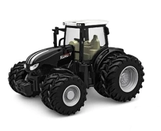 RC kovový traktor Korody 8kolový 1:24, černý