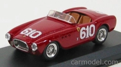 Umelecký model Ferrari 225s Spider N 610 Mille Miglia 1951 Scotti - Cantini 1:43 Červená