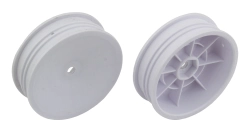 Přední disky 2.2 bílé pro 2WD (HEX 12 mm) - 2 ks