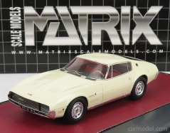 Modely v mierke Matrix Jensen Nova Vignale 1967 1:43 Biela