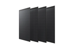 Sada štyroch 250W pevných solárnych panelov EcoFlow