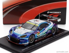 Spark-model Toyota Gr86 Gt Team Shade Racing N 20 Gt300 Class Super Gt 2024 Katsuyuki Hiranaka - Eijiro Shimizu 1:43 Blue White