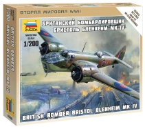Zvezda Snap Kit - Bristol Blenheim IV (1:200)
