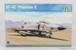 Italeri Mcdonnel douglas Rf-4e Phantom Ii Caccia Bombardiere Military Airplane 1960 1:48 /