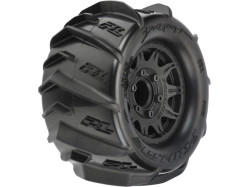 Kolesá Pro-Line 2,8", pneumatiky Dumont, čierny disk Raid H12 (2)