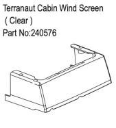 HBP240576 - Terranaut Cabin Wind Screen ( Clear )