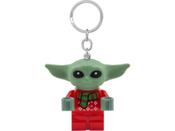 LEGO svítící klíčenka - Star Wars Baby Yoda ve svetru
