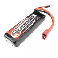 RUDDOG 2000mAh 30C 7,4V LiPo Pack s T-DYN