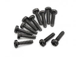 Samorezná skrutka s polguľatou hlavou PBHO 2,6 x 10 mm 12 ks