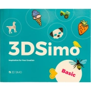 3Dsimo Kniha pre 3D perá – základná (anglicky)