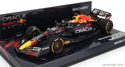 Minichamps Red bull F1 Rb18 Team Oracle Red Bull Racing N 1 Majster sveta Víťaz GP Holandska 2022 Max Verstappen 1:43 Matná modrá žltá červená