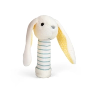Bigjigs Toys Plyšová hrkálka Králik