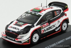 Minipartes Ford england Fiesta Wrc N 3 Winner Rally Wales 2017 E.evans - D.barritt 1:43 Biela čierna červená
