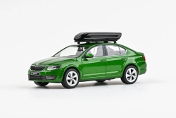 Abrex Škoda Octavia III (2012) 1:43 - Zelená Rallye Metalíza