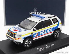 Norev Dacia Duster Police Nationale 2021 1:43 Bílá Modrá Žlutá