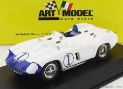 Art-model Ferrari 857s N 1 Nassau 1956 P.hill 1:43 White