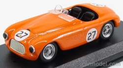 Art-model Ferrari 166 Barchetta Spider N 27 Winner Zandvoort 1950 H.roosdorp 1:43 Orange