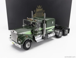 Road-kings Kenworth W900 Tractor Truck 3-assi Moving On 1989 1:18 Zelená