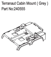 HBP240555 - Terranaut Cabin Mount ( Grey )