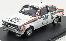 Trofeu Ford england Escort Mkii N 1 Rally Rac Lombard 1976 T.makinen - H.liddon 1:43 Bílá