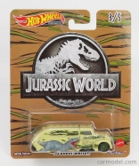 Mattel hot wheels Dodge Aiflow - Jurassic World 1:64 Krémově Šedá