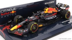 Minichamps Red bull F1 Rb18 Team Oracle Red Bull Racing N 1 Majster sveta Miami Gp 2022 Max Verstappen 1:43 Matná modrá žltá červená