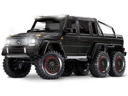 RC auto Traxxas TRX-6 Mercedes G 63 6x6 1:10 RTR, čierne