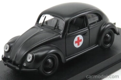 Rio-models Volkswagen Beetle Vojenská sanitka 1943 1:43 čierna