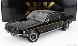 Kk-scale Ford usa Mustang Gt Fastback Coupe 1968 1:12 Black
