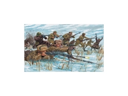 Italeri figurky - WWII -RUSSIAN INFANTRY (WINTER UNIF) (1:72)