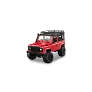 RC auto Land Rover Defender D90, červená