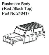 HBP240417 - Rushmore Body (Red/Black)