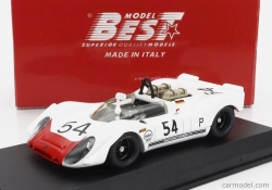Najlepší model Porsche 908/02 Spider N 54 6h Brands Hatch 1969 G.mitter - U.schutz 1:43 Biela červená