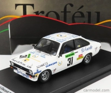 Trofeu Ford england Escort Mkii Rs 2000 N 31 2nd Rally Vila Do Conde 1981 F.gaspar 1:43 White