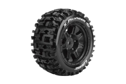 X-PIONEER SPORT 1/5 24mm hex Black Rims