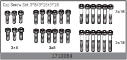 Cap Screw Set 3*8/3*16/3*18