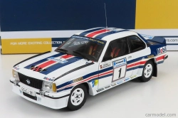 Sun-star Opel Ascona 400 N 1 2nd Rally Acropolis 1982 W.rohrl - C.geistdorfer 1:18 Bílá Modrá Červená