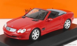 Minichamps Mercedes benz Sl-class (r230) 2001 1:43 Červená