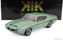 Pontiac Le Mans Gto 1972 v mierke 1:18, svetlozelená farba