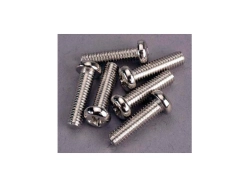 Traxxas šroub křížový M4x15mm půlkulatá hlava zink. (6)