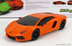 Re-el toys Lamborghini Aventador Lp700-4 2011 1:24 oranžová