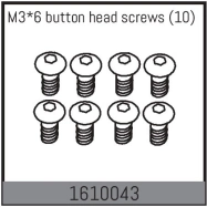 M3*6 button head screws (10)