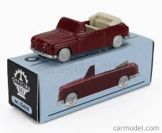 Officina-942 Fiat 1400 Cabriolet Open 1950 1:76 Bordeaux