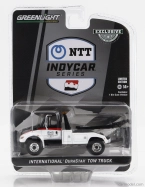 Greenlight International Durastar 4400 Truck Carro Attrezzi Ntt Indycar Series - Wrecker Road Service 2023 1:64 biela čierna