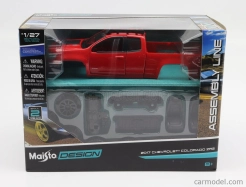 Maisto Chevrolet Colorado Zr2 Pick-up 2017 1:27 Červená Černá