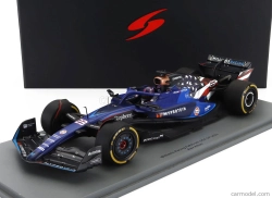 Spark-model Williams F1  Fw45 Team Williams Racing Gulf N 23 Austin Usa Gp 2023 Alexander Albon 1:18 Blue