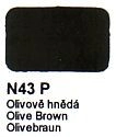Agama Email N43 P Olivově hnědá