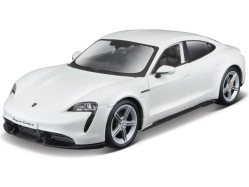 Maisto Porsche Taycan Turbo S 1:44 biela